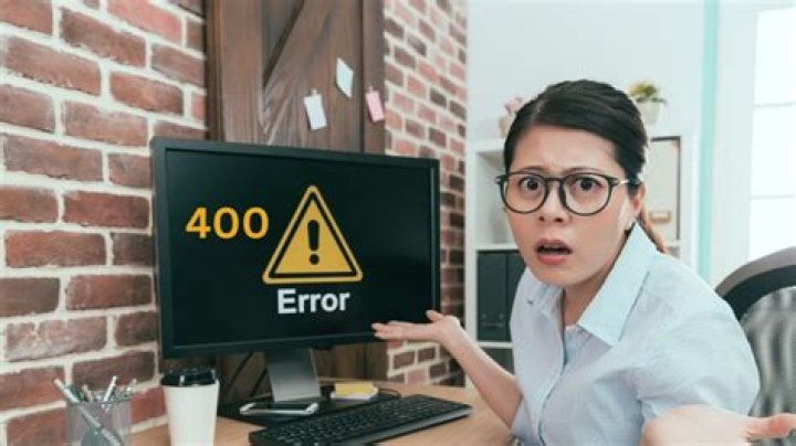What is a 400 error code?