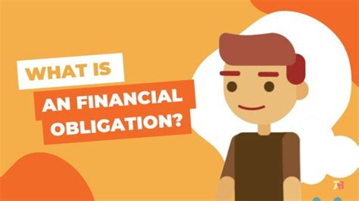 What is a financial obligation in business?