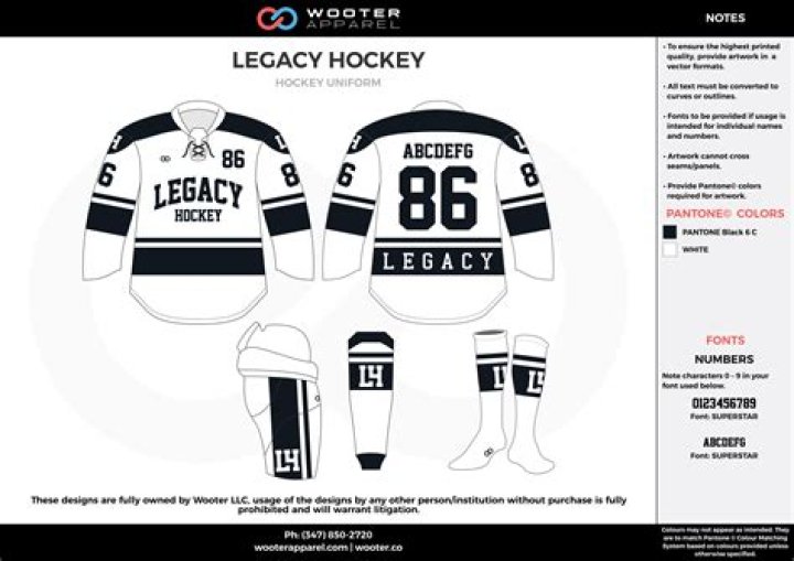 What is a hockey uniform called?