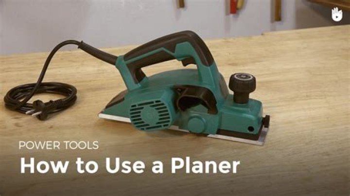 What is a planer machine used for?