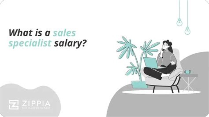 What is a sales specialist salary?