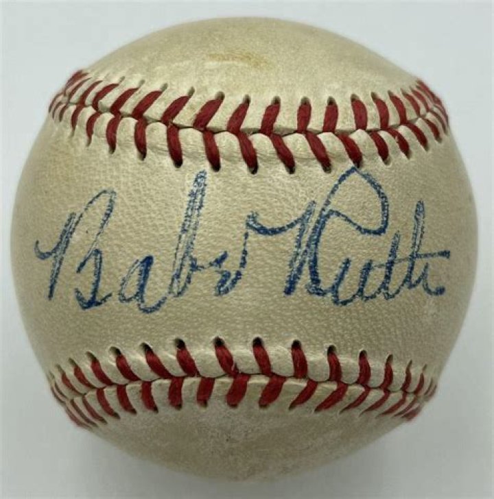 What is a signed Babe Ruth baseball worth?