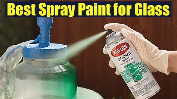 What is best paint to use on glass?