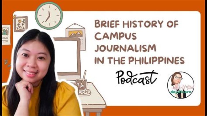 What is campus journalism in the Philippines?