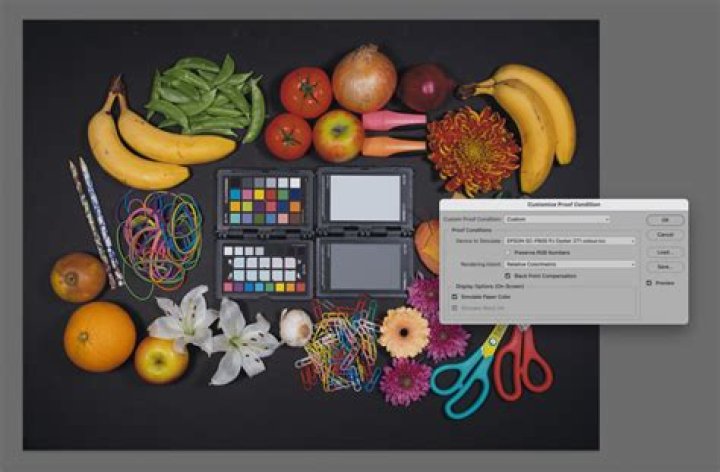 What is color proofing in Photoshop?
