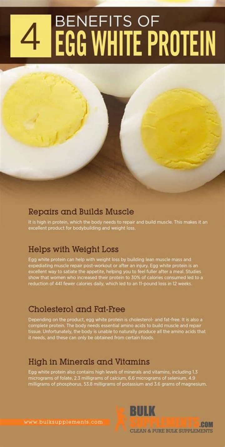 What is egg white good for?