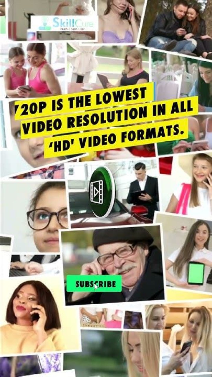 What is HD video resolution?