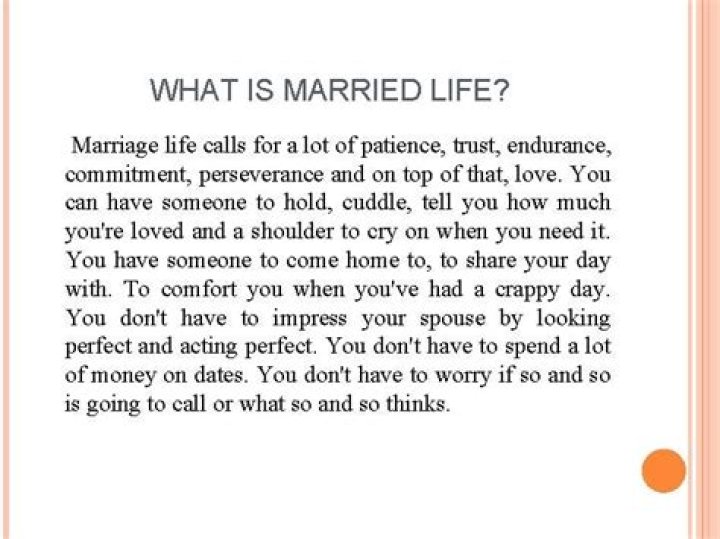 What is marriage significance?