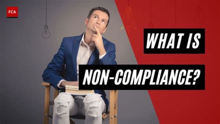 What is non compliance in law?