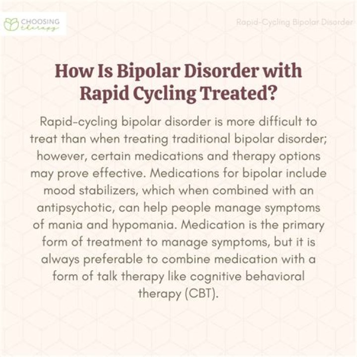 What is rapid cycling in bipolar?