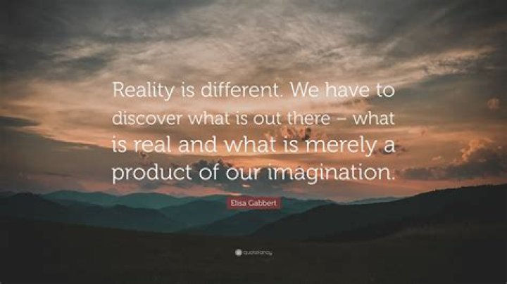 What is real and reality?