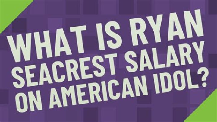 What is Ryan Seacrest salary?
