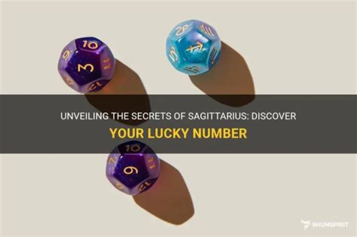What is Sagittarius lucky number?