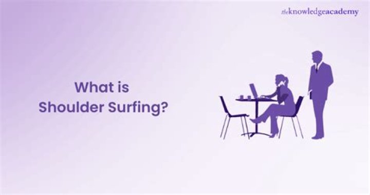 What is shoulder surfing in social engineering?