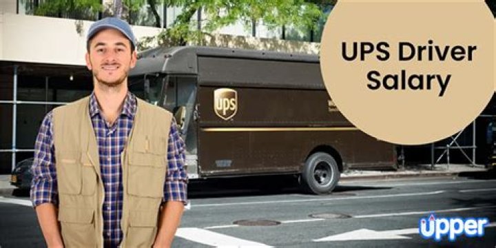 What is starting pay for UPS drivers?
