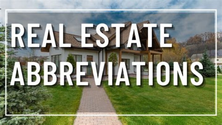 What is the abbreviation for real estate agent?