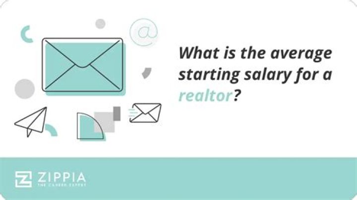 What is the average starting salary for a realtor?