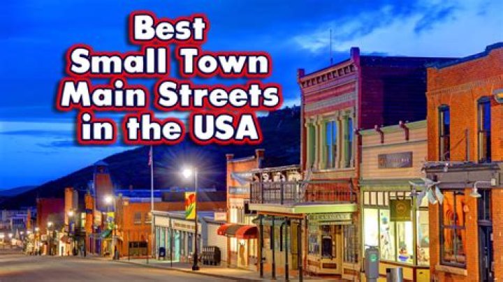 What is the best small town to live in USA?