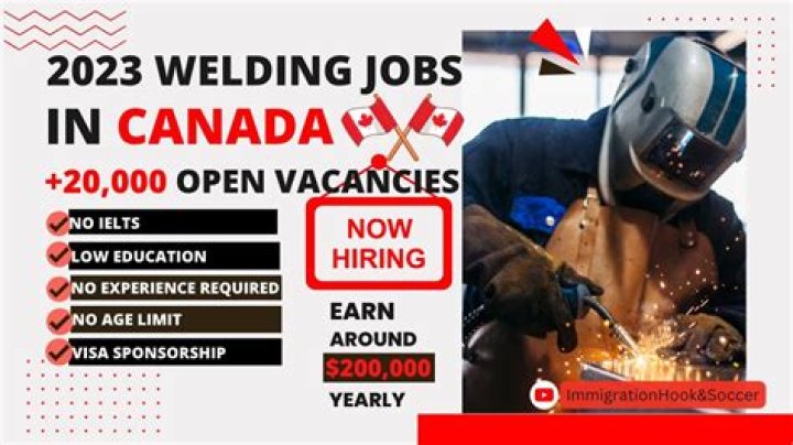 What is the demand for welders in 2020?