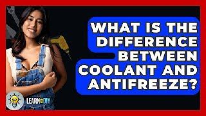 What is the difference between coolant and antifreeze?