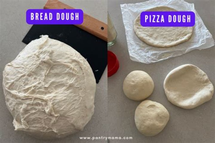 What is the difference between pizza dough and bread dough?