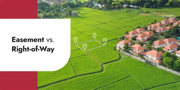 What is the driveway easement?