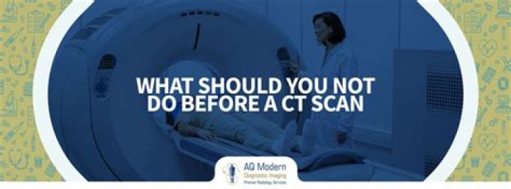 What is the dye injected before a CT scan?