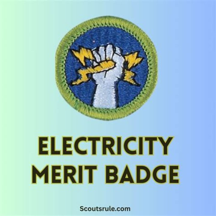 What is the electricity merit badge?