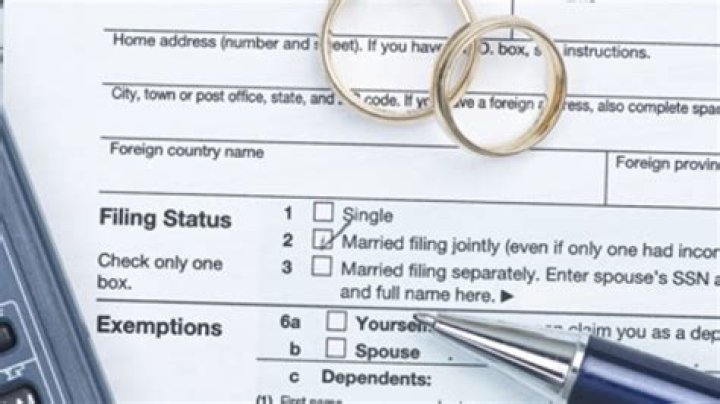 What is the filing status for legally separated couples?