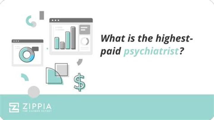 What is the highest paid psychiatrist?