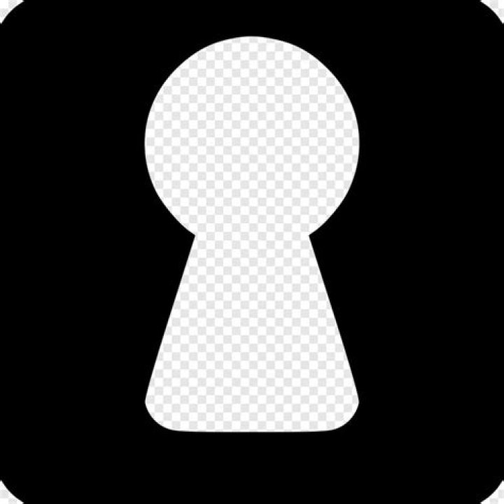 What is the keyhole icon on Android?