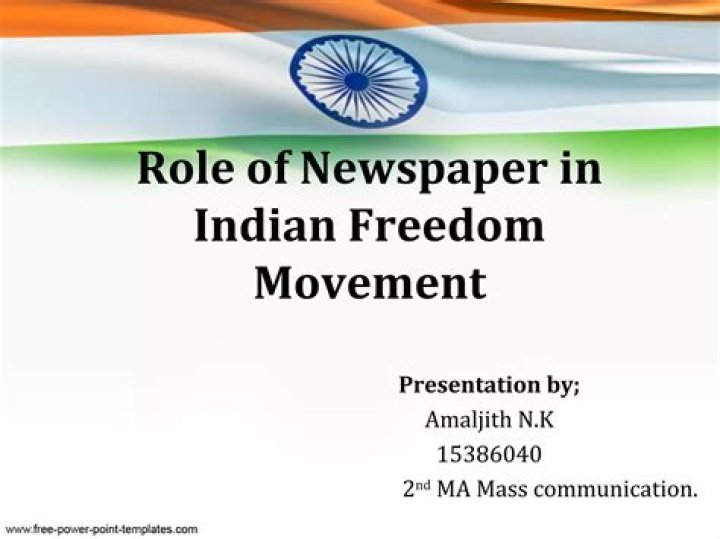 What is the main role of newspaper?