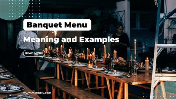 What is the meaning of banquet service?