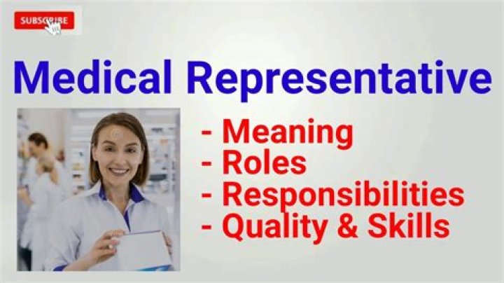 What is the minimum salary of Medical Representative?