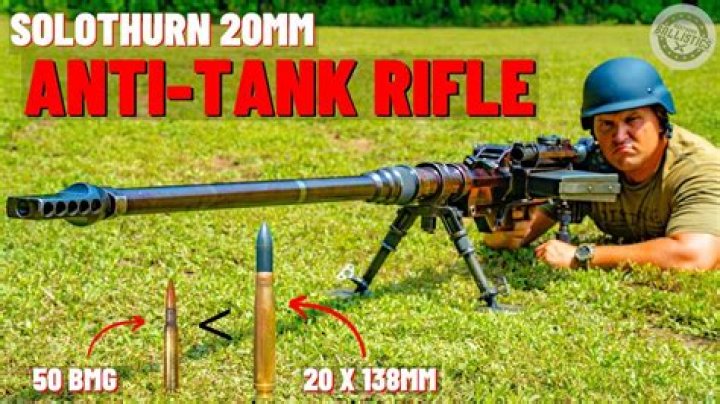 What is the most powerful anti-tank rifle?