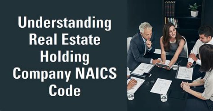 What is the Naics for real estate?
