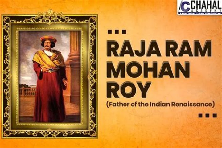 What is the name of the newspaper published by Raja Ram Mohan Roy?
