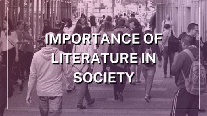 What is the role of literature in social change?