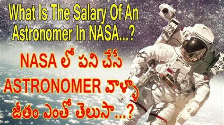What is the salary of an astronaut in NASA?