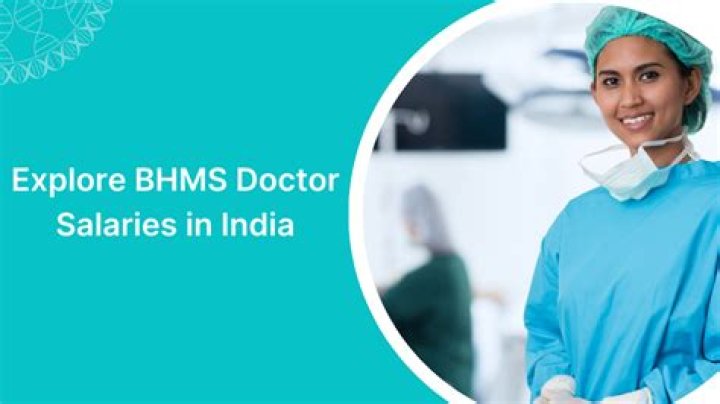 What is the salary of BHMS doctor in Pakistan?