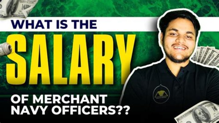 What is the salary of Merchant Navy?