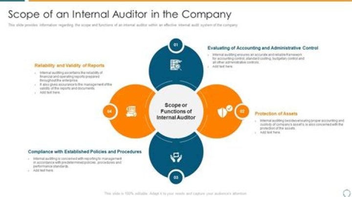 What is the scope of internal audit?
