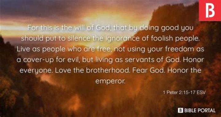 What is the will of God according to Bible?