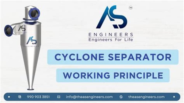 What is the working principle of cyclone separator?
