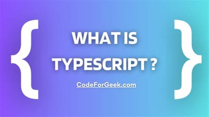 What is TypeScript in copy editing?
