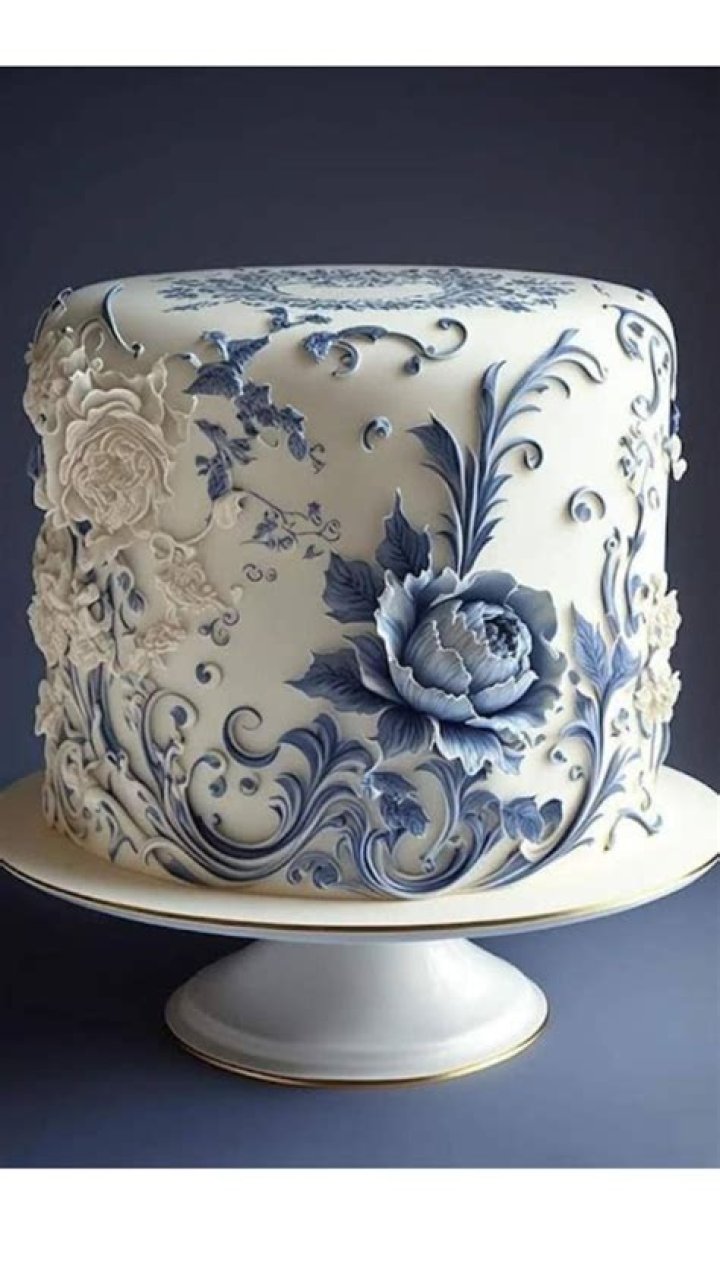 What is used to design a cake?