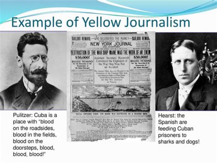 What journalism were Hearst and Pulitzer practicing?