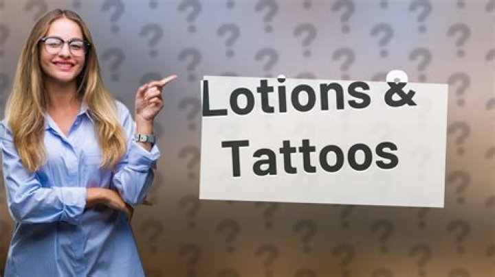 What lotion fades tattoos?