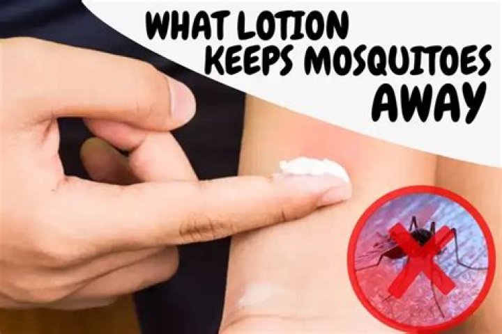 What lotion keeps bugs away?