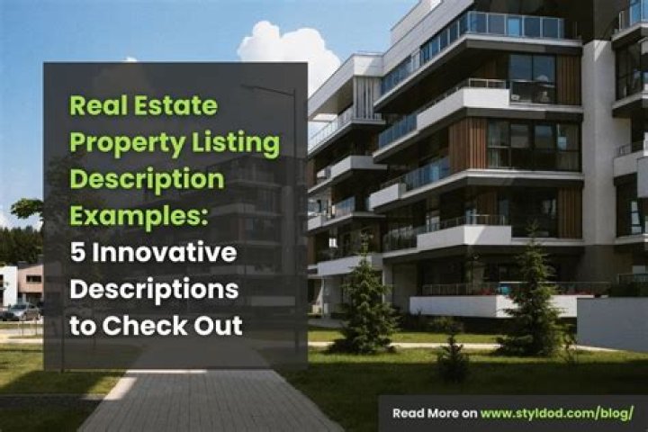 What makes a real estate description legally sufficient?
